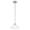 Livex Lighting Somerset 1 - Light Pendant in  Brushed Nickel - 2 of 4