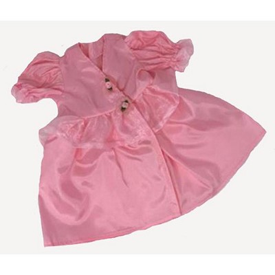 Doll Clothes Superstore Pink Chiffon and Silk Party Dress For All 18 Inch Girl Dolls