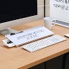 Quartet Glass Dry Erase Desktop Computer Pad 18 x 6 White GDP186 - 2 of 4