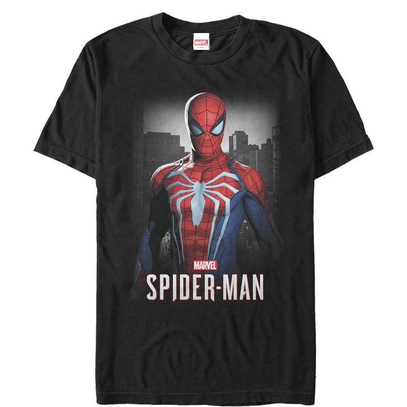 Men's Marvel Gamerverse Spider-Man Suit T-Shirt, 1 of 5