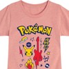 Girls' - Pokémon - Pokémon Punk Icons Fitted Short Sleeve Graphic T-Shirt - 2 of 4