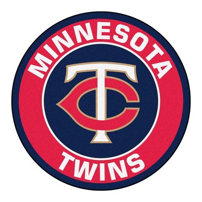 MLB Minnesota Twins 27"x27" Roundel Rug