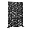 PexFix 72 in. H x 47 in. W Outdoor Metal Privacy Screen Garden Fence Web Pattern Wall Applique - 3 of 4