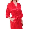 Women's Classic Satin Robe - 3 of 3