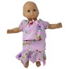 Doll Clothes Superstore Size 8 Matching Girl And Doll Chiffon Flower Skirt And Blouse - 2 of 4