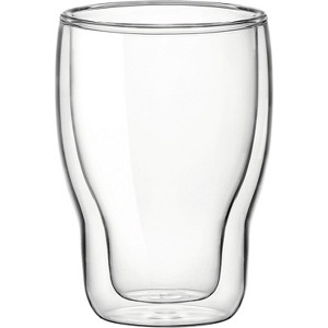 Bormioli Rocco Double Wall Glass 6.75 Ounce Coffee Mug, Set of 2 - 1 of 1