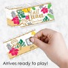 Big Dot of Happiness Last Luau - Tropical Bachelorette Party and Bridal Shower Game Scratch Off Dare Cards - 22 Count - 2 of 4