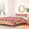 Deny Designs Lindsey Kay Collective Strawberries Lindsey Kay Duvet and Sham Set - 2 of 4