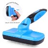 Self Cleaning,Slicker Brush Deshedding Grooming for Dogs & Cats, Suitable for Shedding & Haired Pets - 3 of 4