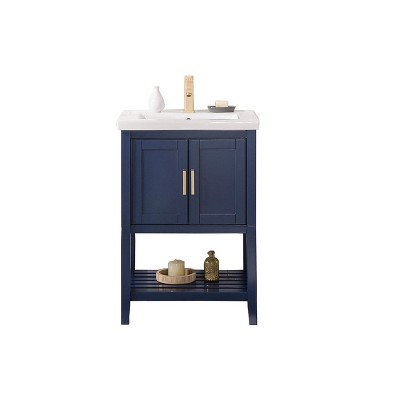 Legion Furniture 24 Inches Kd Blue Sink Vanity