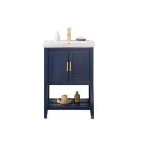 Legion Furniture 24 Inches Kd Blue Sink Vanity - 1 of 4