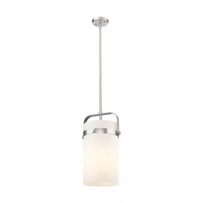 Pilaster - 1 Light Stem Hung Pendant In Industrial Style-17.13 Inches Tall and 9.38 Inches Wide