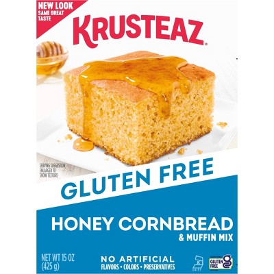 Krusteaz Gluten Free Honey Cornbread &#38; Muffin Mix - 15oz