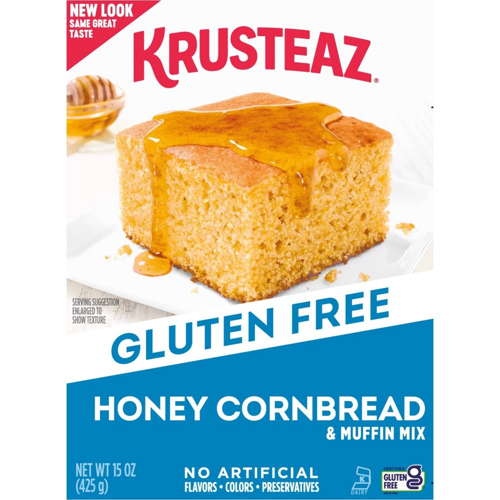 UPC 041449403205 product image for Krusteaz Gluten Free Honey Cornbread & Muffin Mix - 15oz | upcitemdb.com