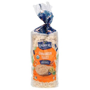 Lundberg Organic Rice Cakes Cinnamon Toast 9.5 oz - 1 of 2