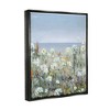 Stupell Industries Pleasant Summer Flower Field Distant Beach Shore, 17" x 21" - 3 of 4