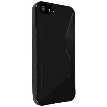 Sprint Solid Slider Skin Case for iPhone 5/5S - Black