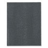 Blueline Executive Notebook with Ribbon Bookmark, 1 Subject, Medium/College Rule, Cool Gray Cover, (75) 10.75 x 8.5 Sheets - image 4 of 4