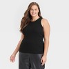 Women's Slim Fit Ribbed 2pk Bundle Tank Top - A New Day™ - 2 of 3