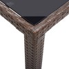 vidaXL Outdoor Dining Table Brown - 4 of 4