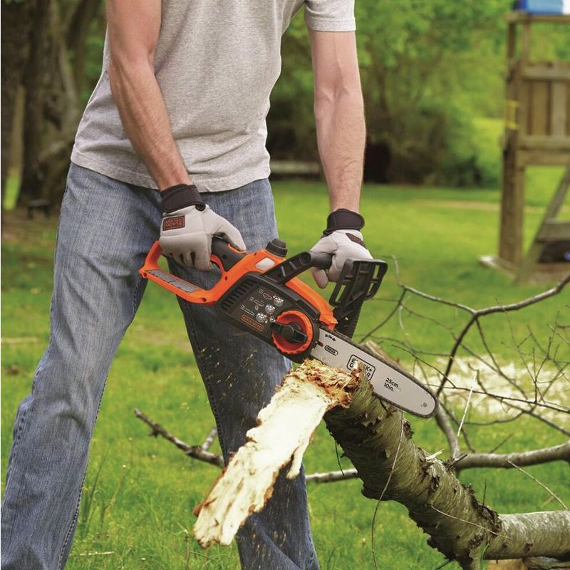 Black & Decker LCS1020B 20V MAX Brushed Lithium-Ion 10 in. Cordless Chainsaw (Tool Only), 6 of 9