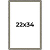 PosterPalooza | 22x34 Museum-Quality Picture Frame, UV Resistant Acrylic, Foam Board Backing, Available in 4 Finishes - 2 of 4