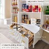 SinCiDo 72" Pantry Cabinet, Kitchen Pantry Storage Cabinet, with 10 Door Shelves & 2 Drawers, Wood Cupboard for Kitchen & Living Room - 3 of 4