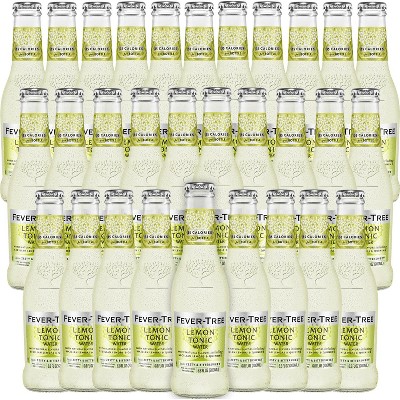 Fever Tree Lemon Tonic - Premium Quality Mixer - Refreshing Beverage for Cocktails & Mocktails 200ml Bottles