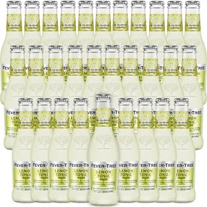 Fever Tree Lemon Tonic - Premium Quality Mixer - Refreshing Beverage for Cocktails & Mocktails 200ml Bottles - 1 of 4