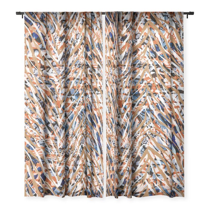 Marta Barragan Camarasa 01020 WILD SKIN ANIMAL Single Panel Sheer Window Curtain - Deny Designs, 3 of 7