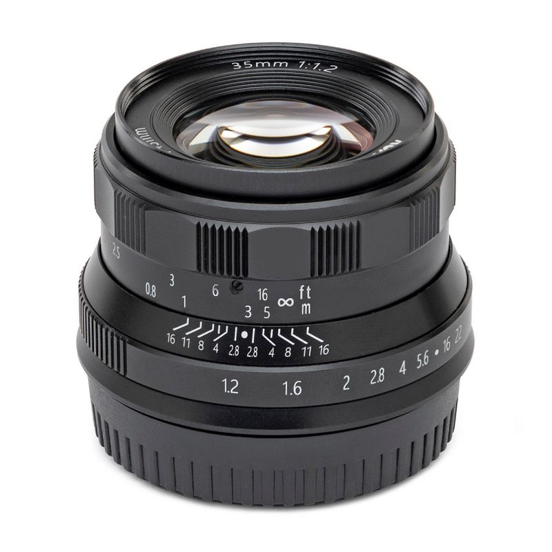 Koah Artisans Series 35mm f/1.2 Manual Focus Lens for Sony E (Black), 2 of 4