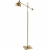 Dagen Floor Lamp - FLL4073 - Brass - Safavieh - 2 of 4