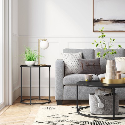 Target metal console table online