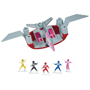 Mighty Morphin Power Rangers Re-Ignition Pterodactyl Dinozord Combinable Action Figure with Missile Launchers - 1 of 4