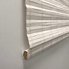 Radiance Brooklyn 31-in Cordless White Distressed Bamboo Roman Shade - 4 of 4
