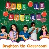 4E's Novelty Back to Classroom Decorations Banners, 2 Strings 10ft Welcome Back to School Banner - 2 of 4