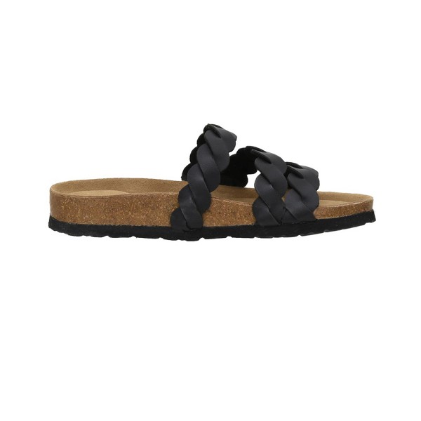 Sandalias Lucy de CUSHIONAIRE para Mujer con Plantilla de Corcho y +Comfort, Anchos Disponibles 4
