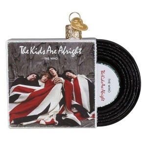 Old World Christmas Blown Glass Ornament for Christmas Tree, The Kids are Alright Album - 1 of 4