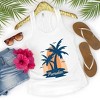 Simply Sage Market Women's Paradise Palm Tree Racerback Tank - 3 of 4