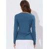INSPIRE CHIC Women's Tie Front Long Sleeve Crop Ruffle Knit Cardigan Sweaters - 4 of 4