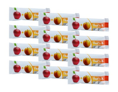 That's It Apple and Apricot Fruit Bar - 12 bars, 1.2 oz