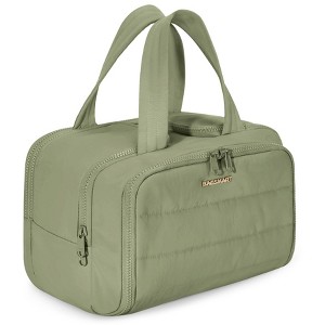 Travel Toiletry Bag, Lightweight Large Wide-open Travel Bag for Women, Puffy Cosmetic Makeup Bag - 1 of 4