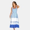 Women's Chic Tie-Dye Maxi Dress with Square Neckline - Cupshe - 4 of 4