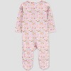 Carter's Just One You® Baby Girls' Floral Little Sister Sleep N' Play - Pink - 3 of 3