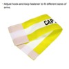 Unique Bargains Adjustable Elastic Soccer Team Training Captain's Armband 4 Pcs - 3 of 4