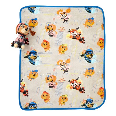 PAW Patrol Character Liberty Kids&#39; Throw Blanket and Pillow_1