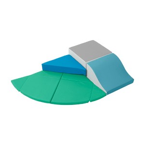 ECR4Kids SoftZone Junior Adventurer's Summit Slide, 4-Piece - 1 of 4