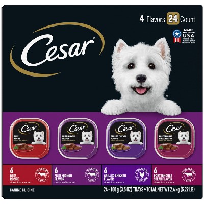 Cesar Classic Loaf In Sauce Adult Wet Dog Food - 3.5oz/24ct