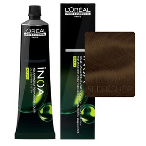 L'Oreal Pro iNOA Coloration Ammonia-Free Permanent Hair Color Dye  - Multicolored Loreal Haircolor Cream - 1 of 3