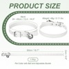 Unique Bargains Dog Collar with Bell Adjustable Buckle PU Leather Dog Collars - 2 of 4